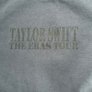 Taylor Swift Eras Tour Blue Crewneck